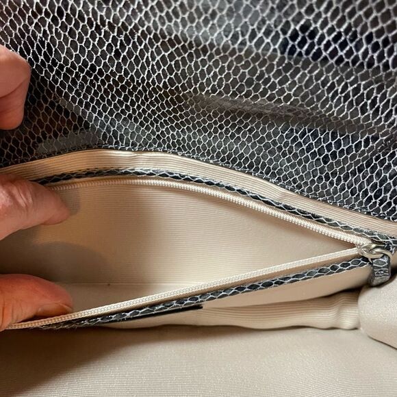 Anne Taylor Leather Shoulder Bag in Python Print - Picture 5 of 11